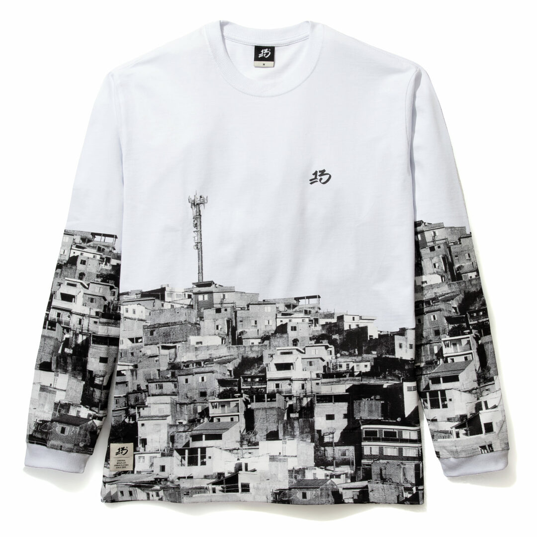 Manga Longa Favela Branca